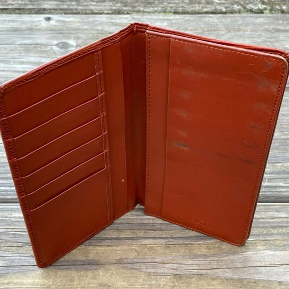 Louis Vuitton Epi Leather Porte Yen Cartes Credit Bifold Long Wallet Made Spain - Picture 2 of 12